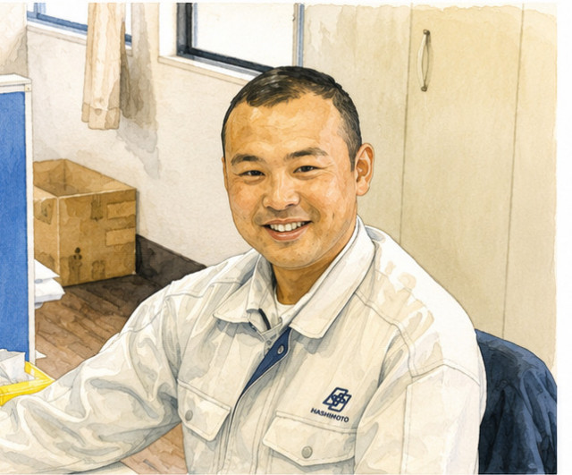 写真：株式会社橋本工務店 代表取締役   橋本　陽平
