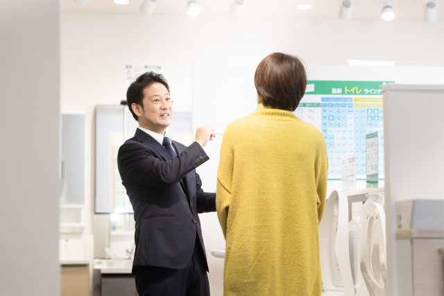 写真:ご相談・調査・ご提案・施工管理に至るまで、 すべて同じスタッフが担当