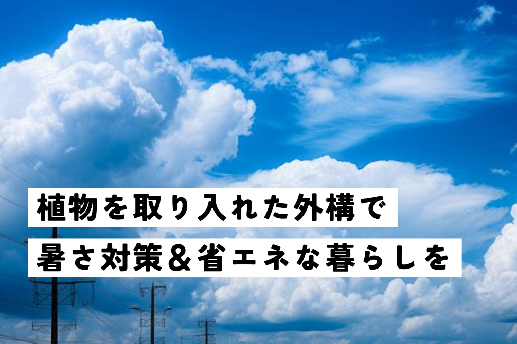 画像：緑いっぱい！植物を取り入れた外構で暑さ対策＆省エネな暮らしを実現！