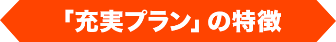 「充実プラン」の特徴