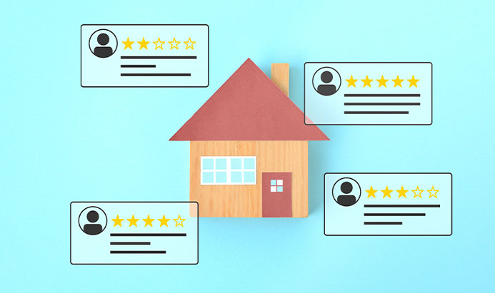 写真：工事が終わったら、口コミを投稿イメージ